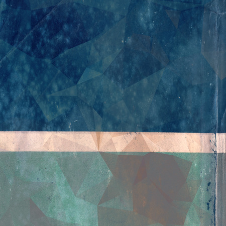 Polygonal vintage background. Abstract modern background with polygons.の写真素材