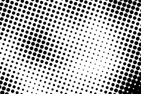 Halftone dots. Black and white dot background. Black dots on white background.の写真素材