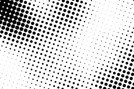 Halftone dots. Black and white dot background. Black dots on white background.の写真素材