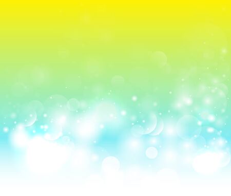 Magic light vector background. Colorful background with defocused lightsのイラスト素材
