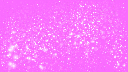 Magic glow and bokeh on a pink のイラスト素材