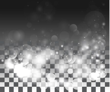 Vector special effects on a transparent backgroundのイラスト素材