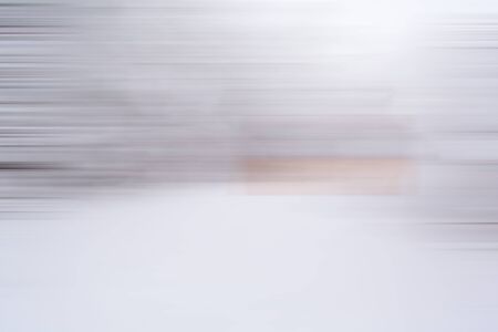 Motion blur abstract gray background with horizontal stripesの写真素材