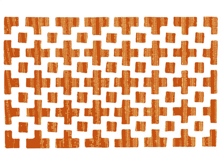 patterned gratingのイラスト素材