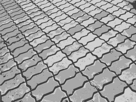 paving tilesのイラスト素材
