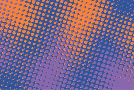 Colorful abstract background with dotsのイラスト素材