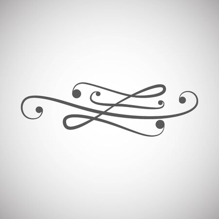 Classic design element on a white backgroundのイラスト素材