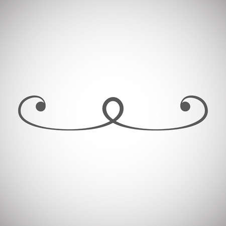 Classic design element on a white backgroundのイラスト素材
