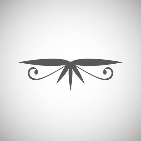 Classic design element on a white backgroundのイラスト素材