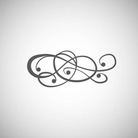 Classic design element on a white backgroundのイラスト素材