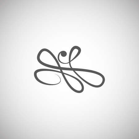 Classic design element on a white backgroundのイラスト素材
