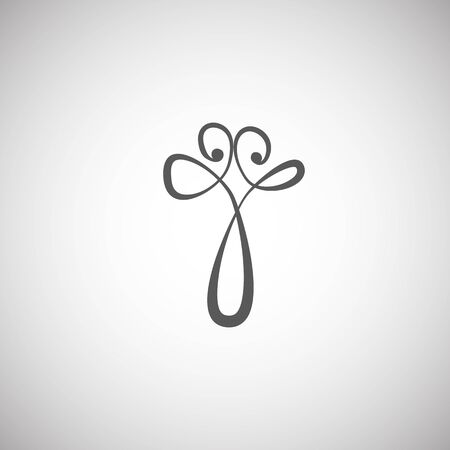Classic design element on a white backgroundのイラスト素材