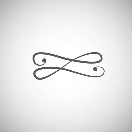 Classic design element on a white backgroundのイラスト素材