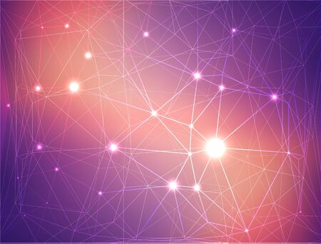 Abstract colorful background with stars vector illustration EPS10.のイラスト素材