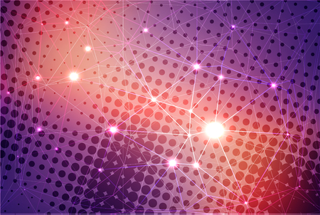Abstract colorful background with stars vector illustration EPS10.のイラスト素材