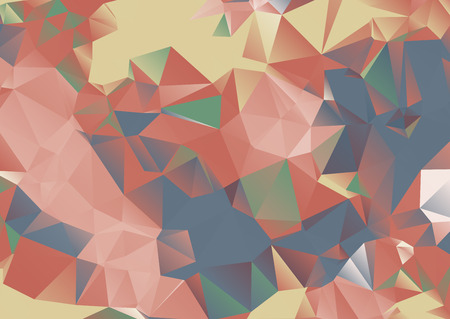 Colorful polygonal mosaic background vector art EPS 10.のイラスト素材