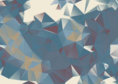 Colorful polygonal mosaic background vector art EPS 10.のイラスト素材