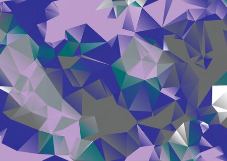 Colorful polygonal mosaic background vector art EPS 10.のイラスト素材