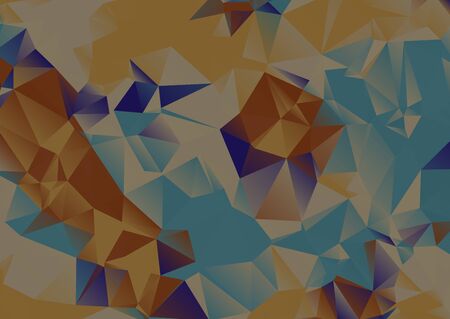 Colorful polygonal mosaic background vector art EPS 10.のイラスト素材