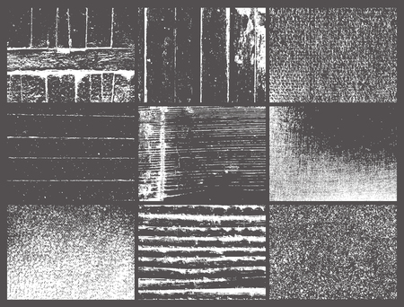 Abstract picture from nine windows similar to a gray photo.のイラスト素材