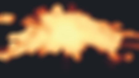 Indistinct spot of orange color. Abstract background.