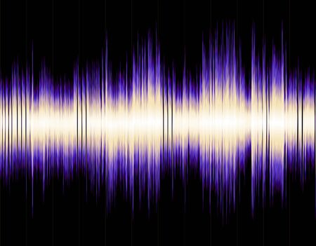 Design colorful abstract digital sound wave background.の写真素材