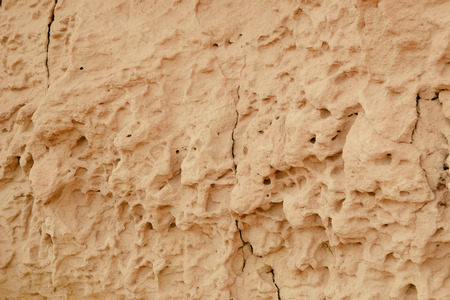 Rocks close up on the shore of the island of Cyprus