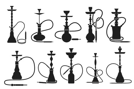 Hookah setのイラスト素材