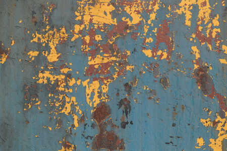 Abstract corroded colorful rusty metal background.