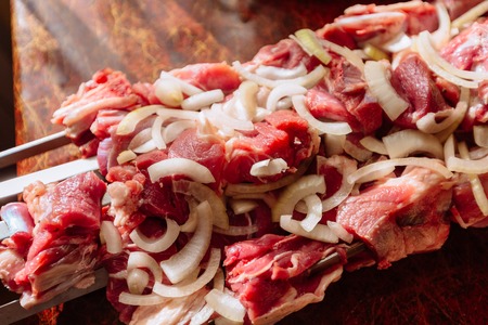 Meat for shish kebab