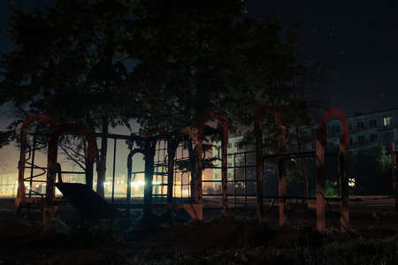playground at night