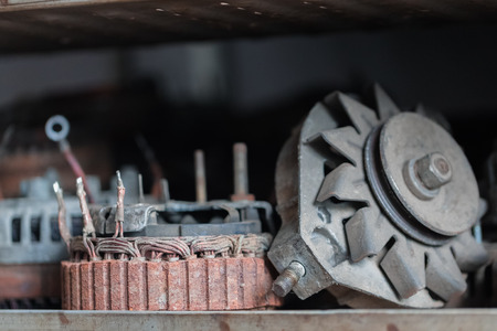 car generator partsの写真素材
