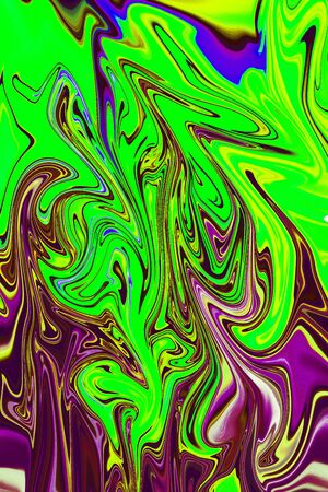 abstract and liquid background with bright colorsの写真素材