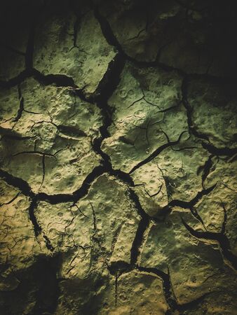 poisoned dead dry soil post apocalypse backgroundの写真素材