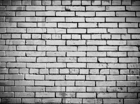 wall of old white brick surface texture designer backgroundの写真素材