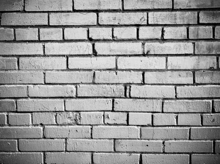 wall of old white brick surface texture designer backgroundの写真素材