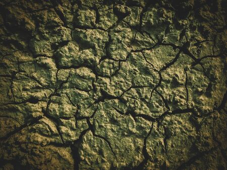 poisoned dead dry soil post apocalypse backgroundの写真素材