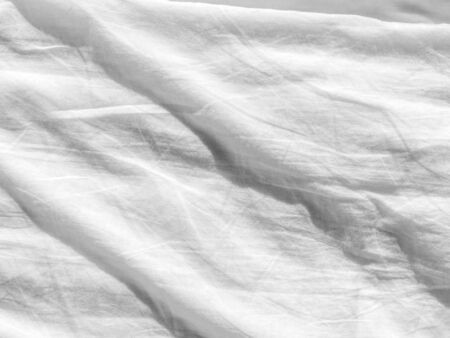 white fabric drapery designer backgroundの写真素材