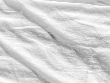 white fabric drapery designer backgroundの写真素材