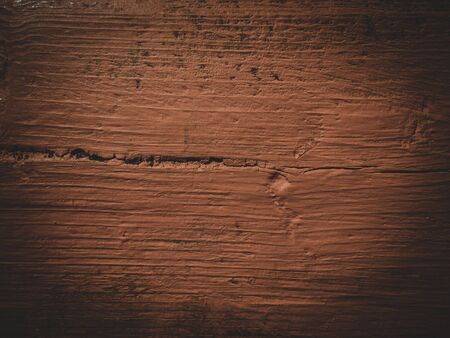 light orange old wooden board closeup designer backgroundの写真素材