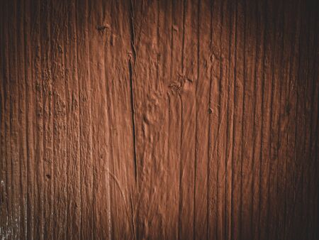 light orange old wooden board closeup designer backgroundの写真素材