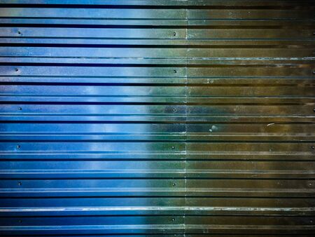 old rusting with peeling paint metal blank designer backgroundの写真素材