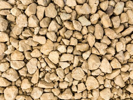 many stones gravel design backgroundの写真素材
