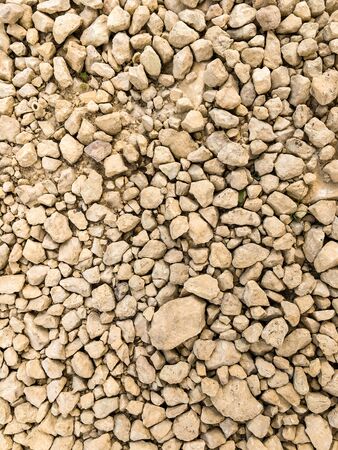 many stones gravel design backgroundの写真素材