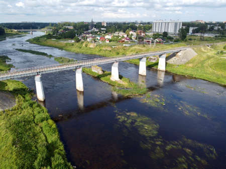 railway bridge over the river