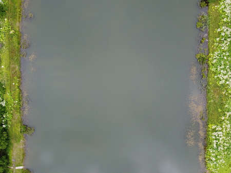 A body of water,view aerialの写真素材
