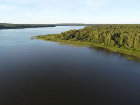 A body of water,view aerialの写真素材