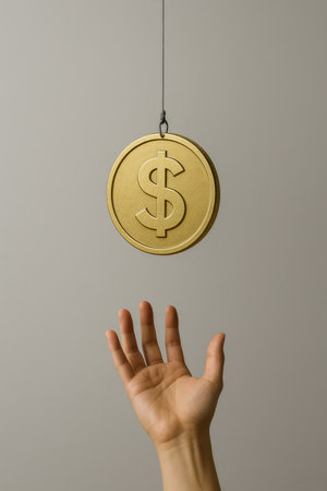 Silhouette runner leaping across city rooftop at night.の写真素材