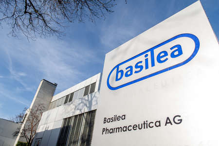 BASEL, SWITZERLAND - MARCH 15, 2020: Basilea Pharmaceutica is a multinational specialty...