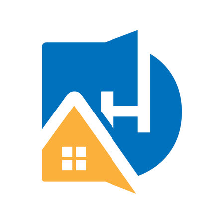 DAH Real Estate Logo designのイラスト素材
